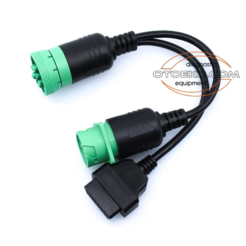 J1939 9 Pin Dişi/Erkek - OBD2 OBD2 Adapter Cable - 9